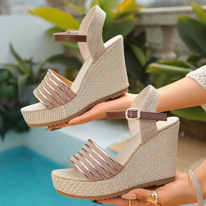 Women'S Fashion Sandals | Thick Platform, Woven Wedge