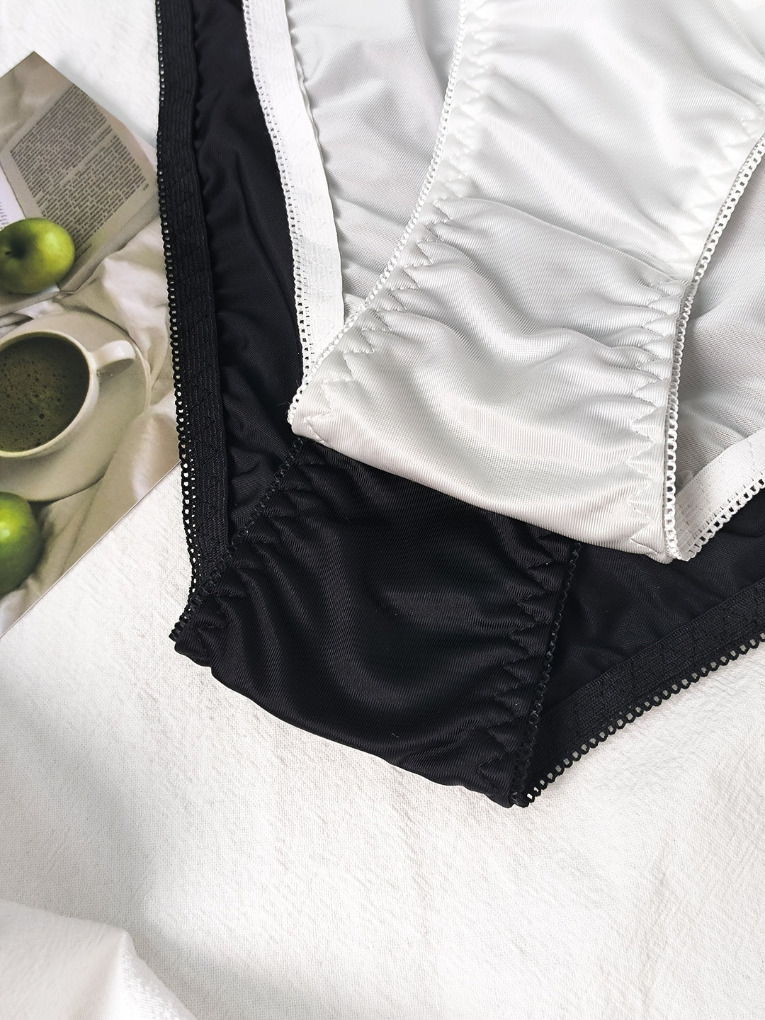 5pcs Luxurious Briefs, Soft and Stretchy, Elastic Panties