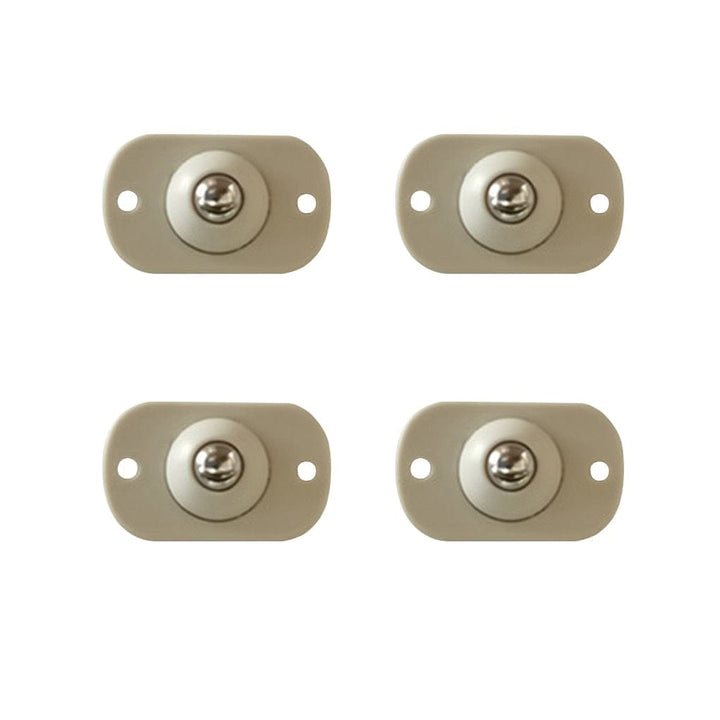 4pcs Adhesive Stainless Steel Pulley Bennys Beauty World