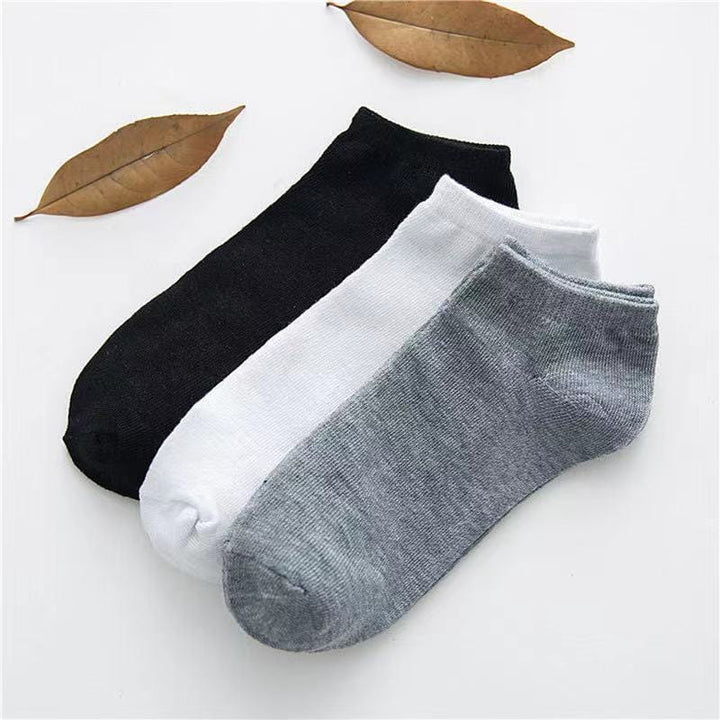 5 Pairs/lot Men's Socks Breathable Short Boat Socks Bennys Beauty World