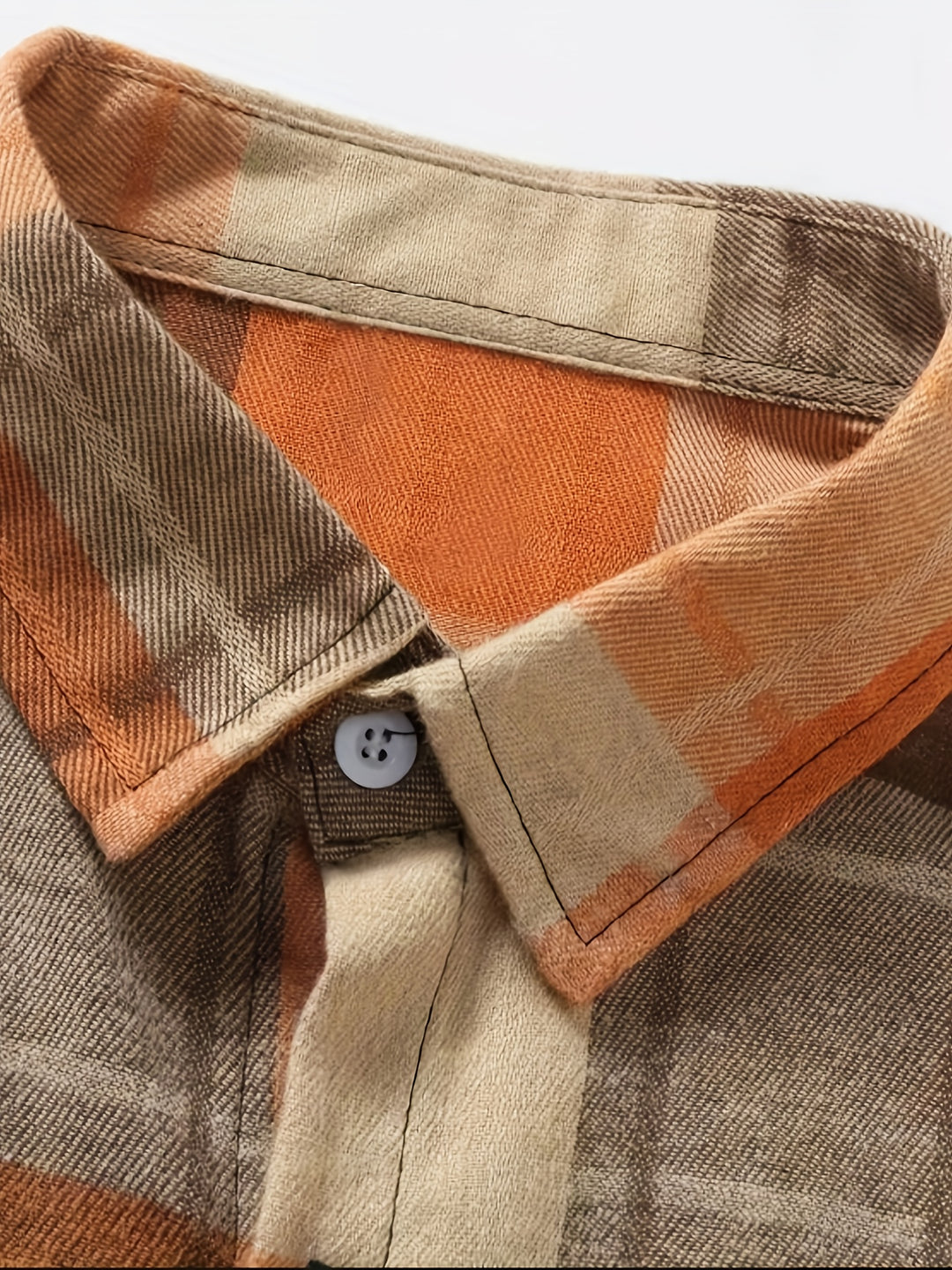 Men'S Casual Flannel Checkered Stylish Shirt