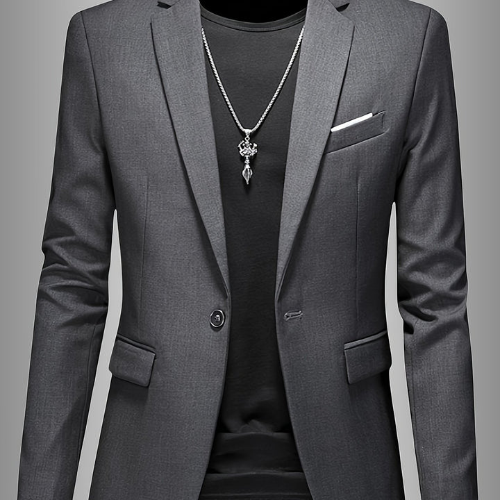 Men's Casual Suit Jacket, Slim Fit Stylish Blazer