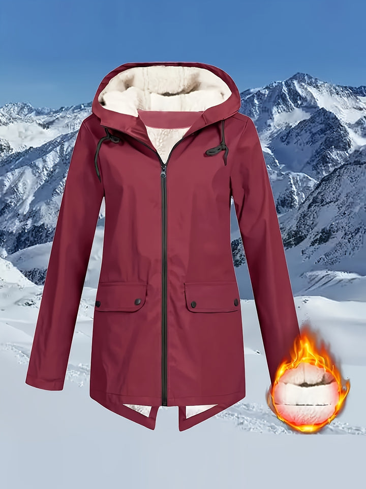 Luxuriously Plush Lined, Zip Up, Ultra-Warm Winter Wear-Sweater-Bennys Beauty World