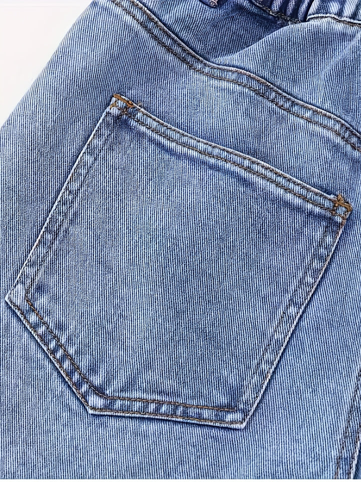 Fashionable Wide Leg Denim Jeans