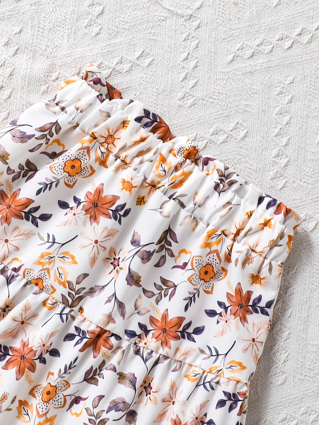 Casual Floral Culotte Skirt for Women