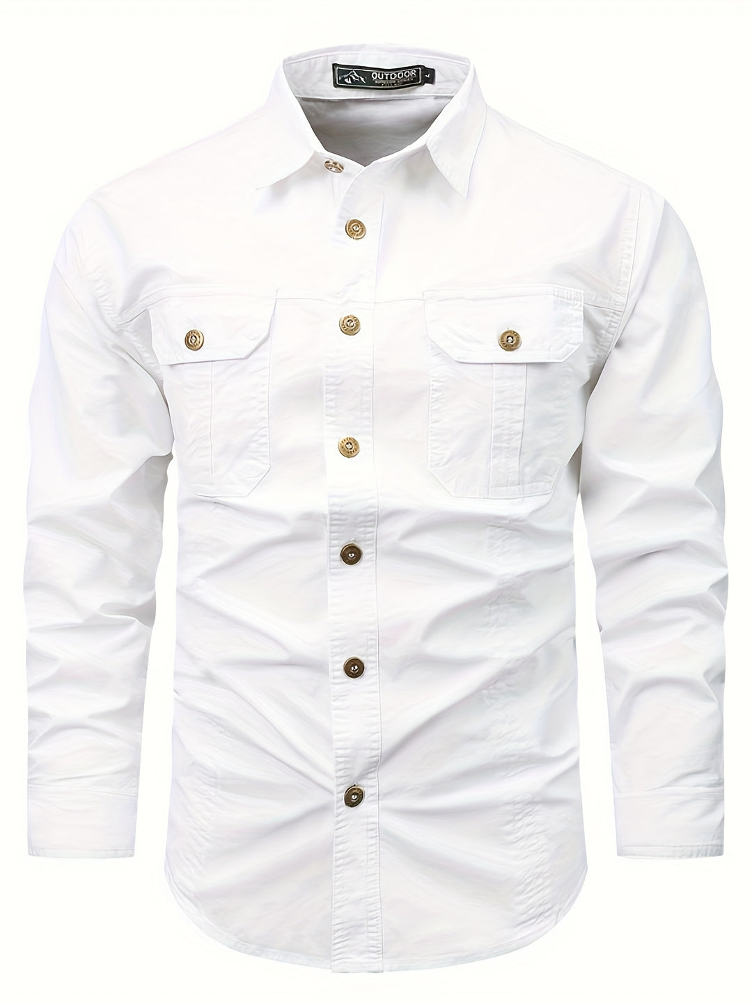 Men's Lightweight Long-Sleeve Work Shirt