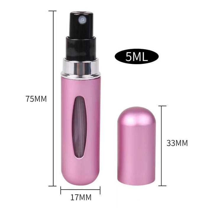 5ml Perfume Refill Bottle Portable Mini Refillable Spray Bottle Bennys Beauty World