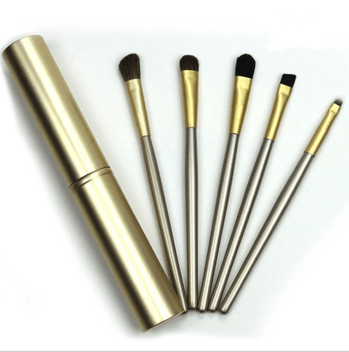 5pcs Travel Portable Mini Eye Makeup Brushes Bennys Beauty World