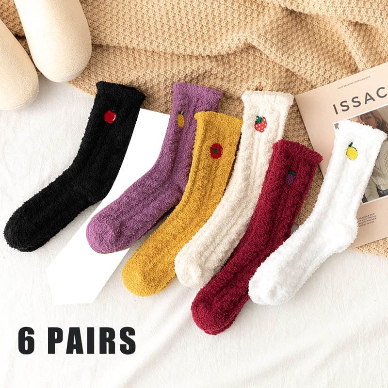 Winter Warm Cat Paw Socks For Women Girl Sleeping Socks Home Floor Thick  Socks