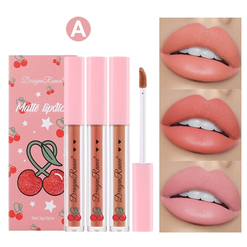 6 Pieces Lip Gloss Stain Long Lasting Liquid Lipstick Fashion Makeup Bennys Beauty World