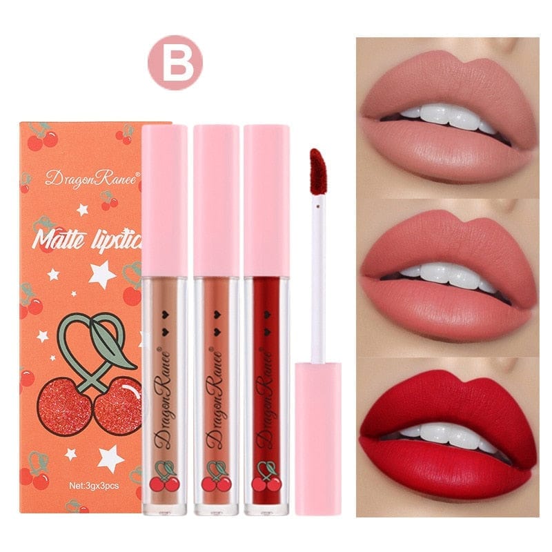 6 Pieces Lip Gloss Stain Long Lasting Liquid Lipstick Fashion Makeup Bennys Beauty World