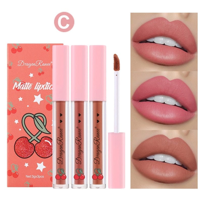 6 Pieces Lip Gloss Stain Long Lasting Liquid Lipstick Fashion Makeup Bennys Beauty World