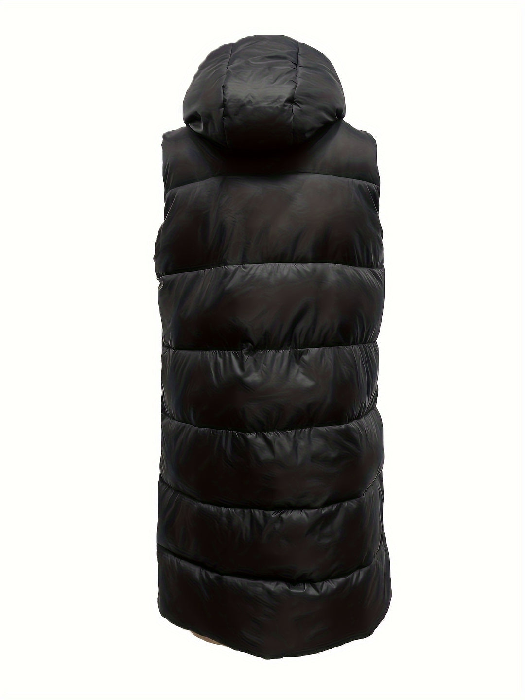 Casual Sleeveless Drawstring Warm Vest For Fall & Winter-Bennys Beauty World