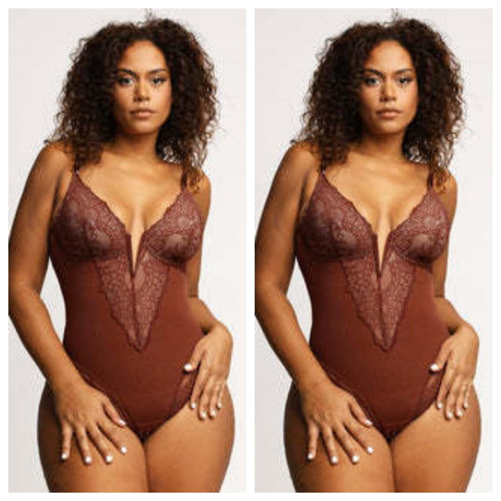 Lace Shapewear Women's Jumpsuit Waist Shaping Rompers-Shapewear-Bennys Beauty World