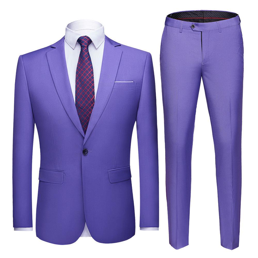 Mens Business Suits Wedding Suit Set-Suit-Bennys Beauty World