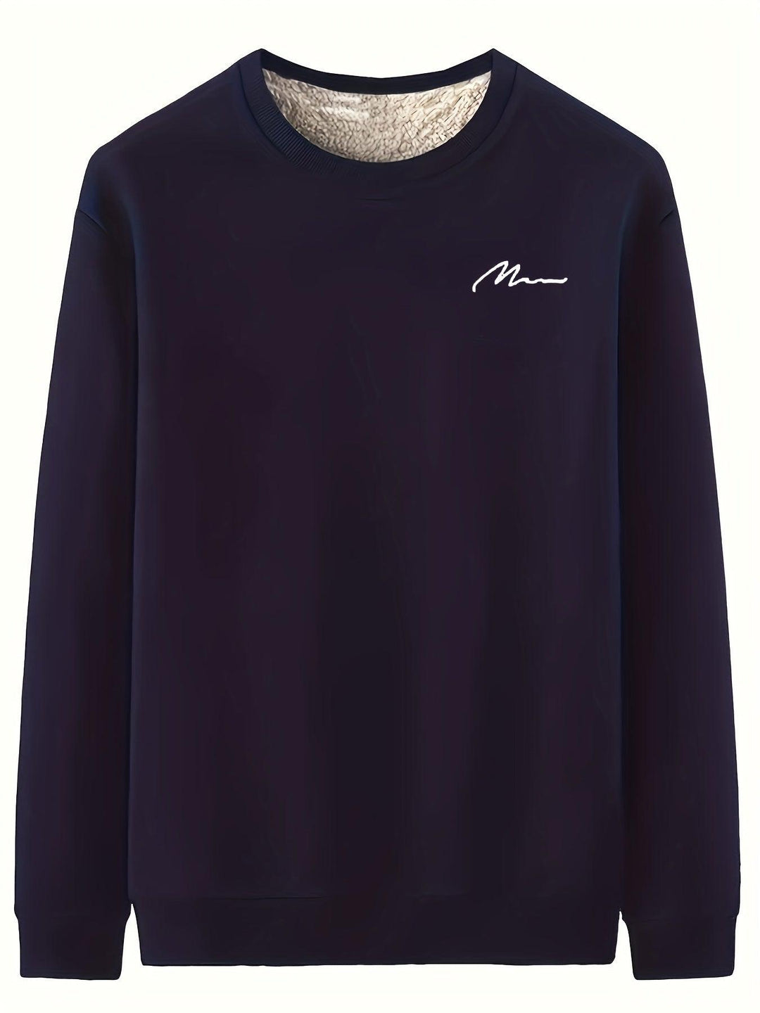 Men's Cozy Fleece Sweatshirt - Perfect for Winter and Fall-Bennys Beauty World