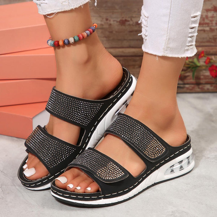 Wedges Sandals Summer Casual Non-slip Beach Shoes-shoe-Bennys Beauty World