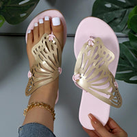 Fashion Hollow Butterfly Flip-Flops Summer Sandals For Women-shoe-Bennys Beauty World