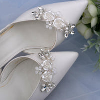 Women's High Heels Jewelry Detachable Shoe Flower Accessories-Necklace-Bennys Beauty World