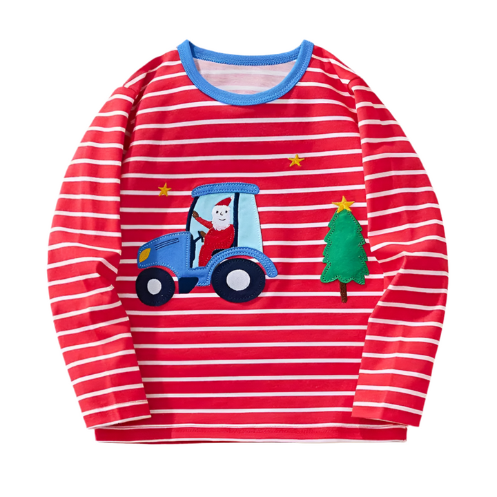 Boys Striped Long Sleeve T-Shirt