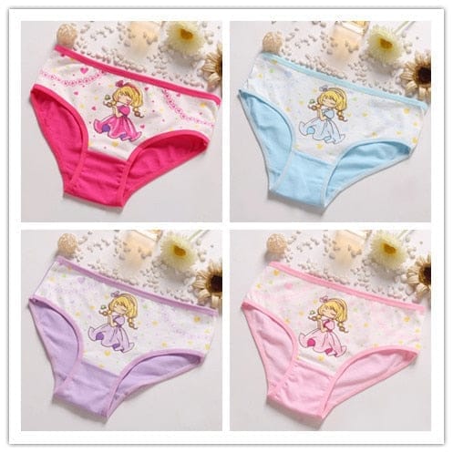 6Pcs/lot Kids Underwear Mickey Mouse Cotton Panties for Children Bennys Beauty World