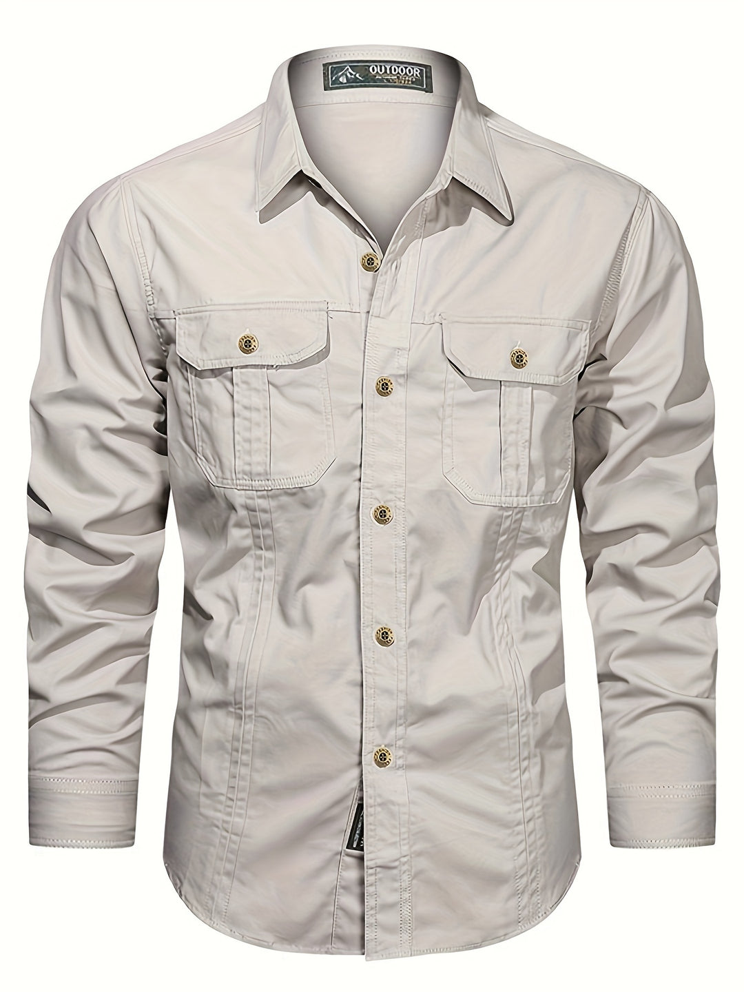 Men's Lightweight Long-Sleeve Work Shirt