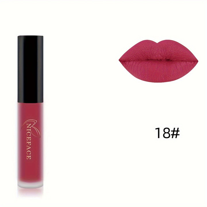 20 colours High Pigmented Matte Lip Glaze