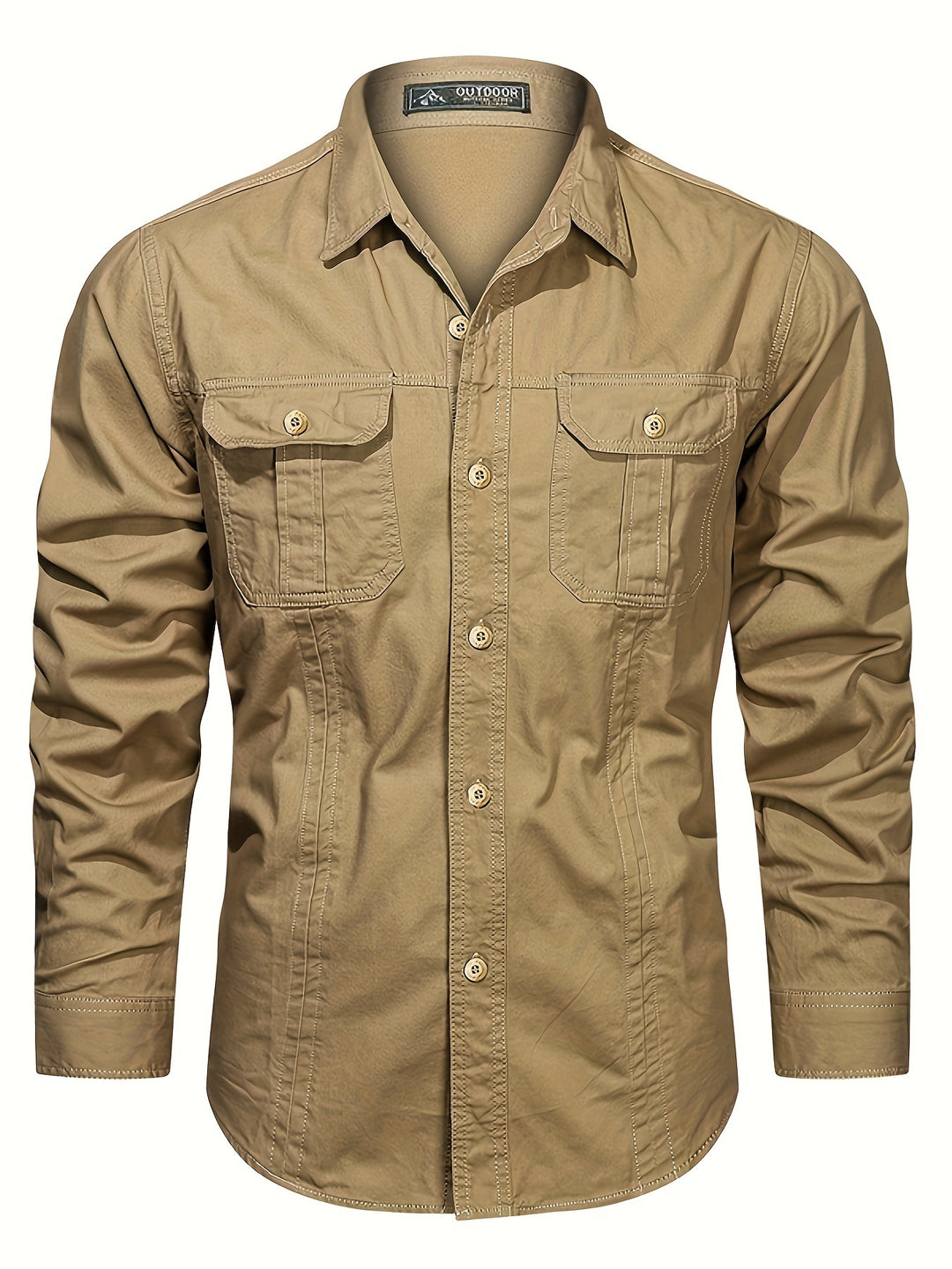 Men's Lightweight Long-Sleeve Work Shirt