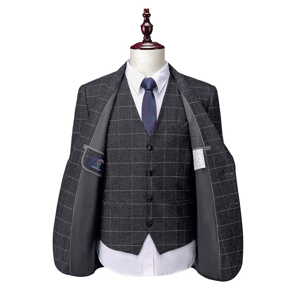 Men Suits, Suits For men Dark Grey 3 piece Wedding Suit, Formal Fashion  Slim Fit Suit,tweed suits men -  Portugal