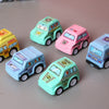 6pcs Car Model Toy Pull Back Car Toys Mobile Vehicle Fire Truck Toys for Children Bennys Beauty World