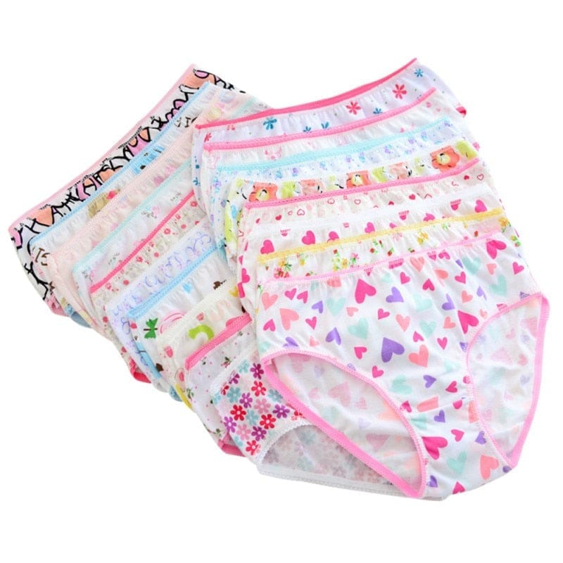 6pcs/set  Kids Cotton Panties/Underpants  Random Color Bennys Beauty World