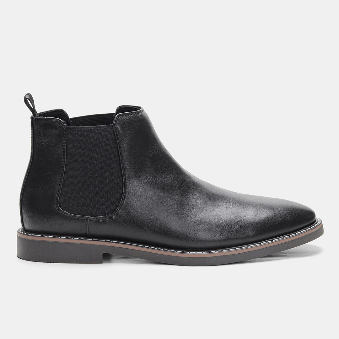 Men's Chelsea Boots - Classic Ankle Boots with Elastic Closure