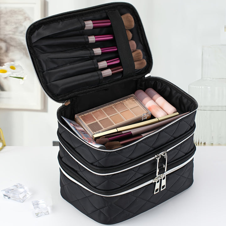 Stylish and lightweight large-capacity makeup bag