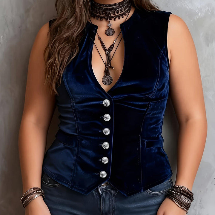 Plus Size, Plus-size Women's Elegant Vest Women's Elegant Vest