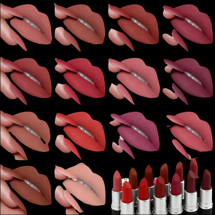 1pcs Matte Waterproof Lipstick