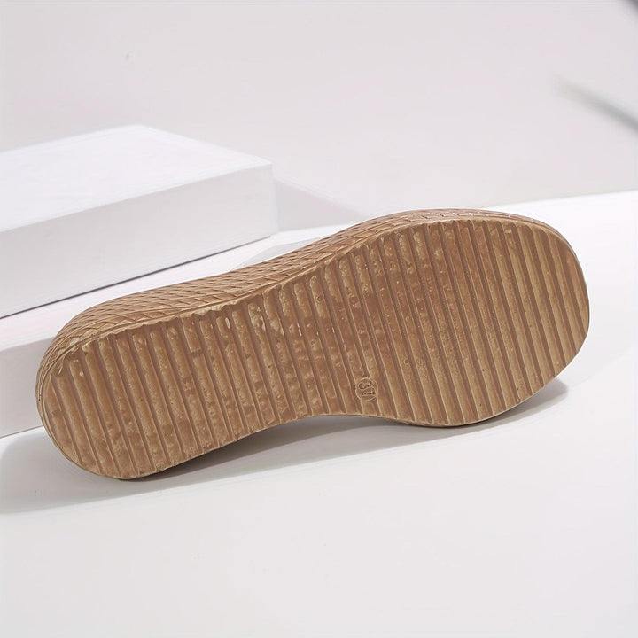 Height-Increasing Women's Slip-On Sandals