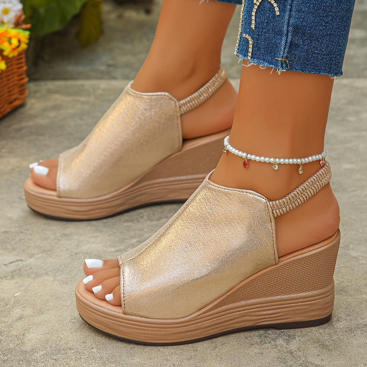 Fashion Wedge Sandals, Women Shoes