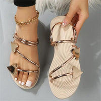 Heart Shape Slippers Summer Flat Love Beach Shoes Women-shoes-Bennys Beauty World