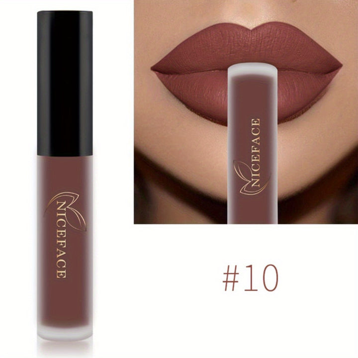 20 colours High Pigmented Matte Lip Glaze