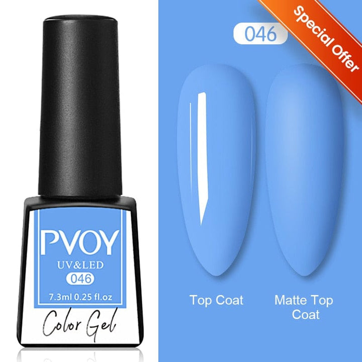 7ml Gel Nail Polish  For Nails Semi Permanent Soak Off Gel UV LED Nail Art Gel Bennys Beauty World