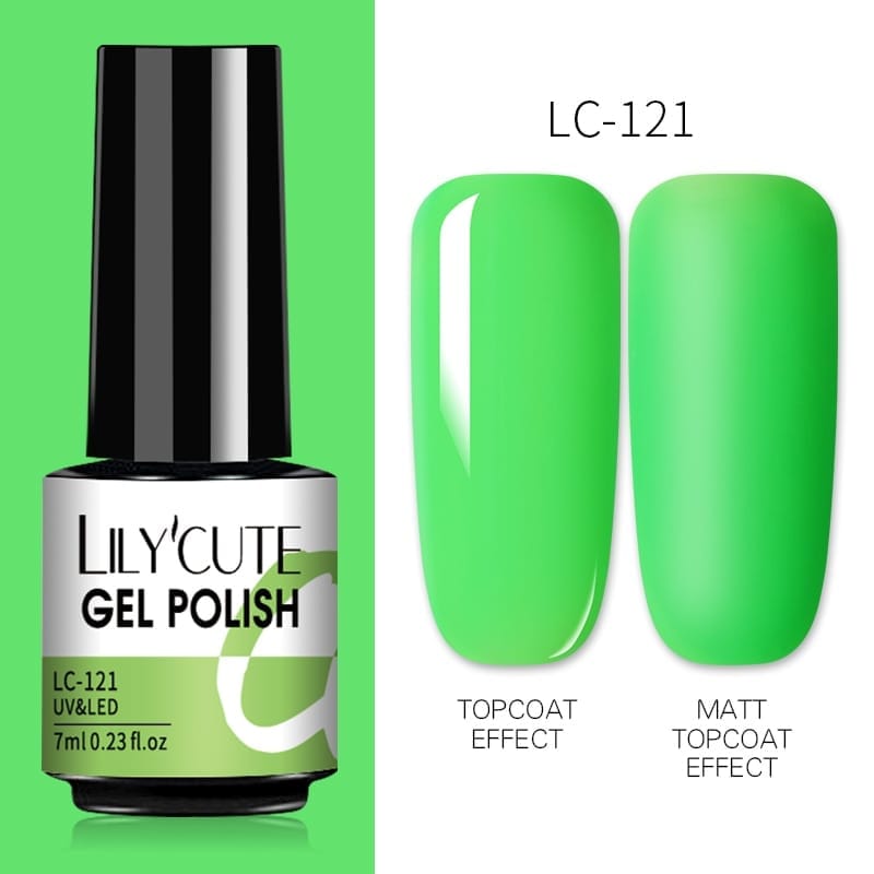 7ml Gel Nail Polish  For Nails Semi Permanent Soak Off Gel UV LED Nail Art Gel Bennys Beauty World