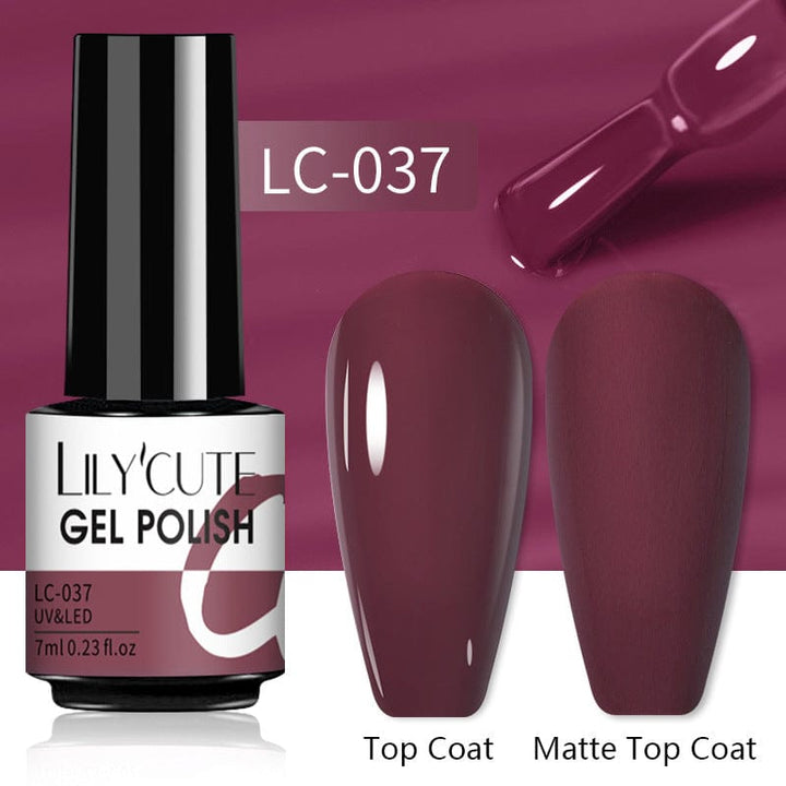 7ml Nails Gel Polish Fall Winter Color Long Lastin Bennys Beauty World