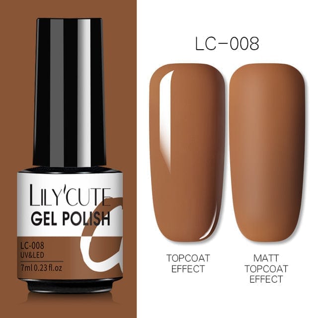 7ml Nails Gel Polish Fall Winter Color Long Lastin Bennys Beauty World