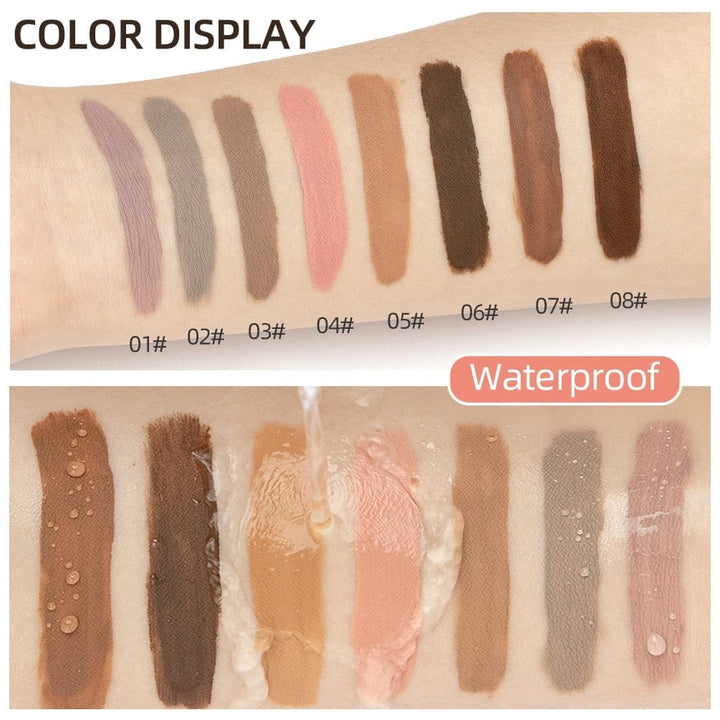 8 Colors Liquid Eyeshadow Matte Eyeshadow Bennys Beauty World