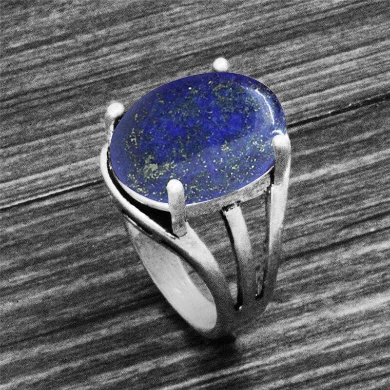 Natural stone rings sterling silver online