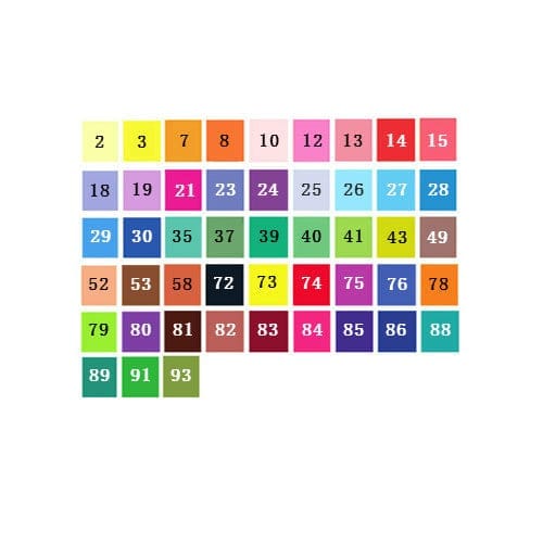 80 Colors Set Water Based Ink Sketch Marker Pens Bennys Beauty World