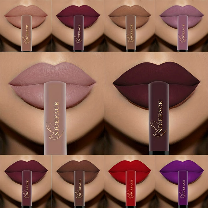 20 colours High Pigmented Matte Lip Glaze