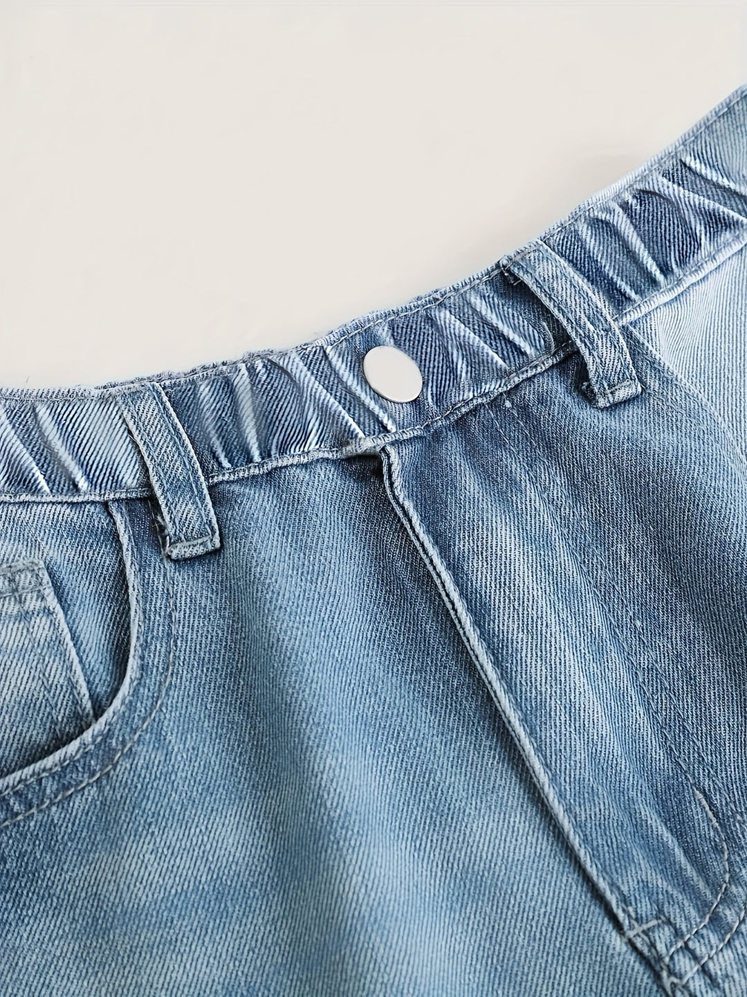 Cute Cartoon Print Jeans | Loose Straight-Leg Fit with Tailored Legs