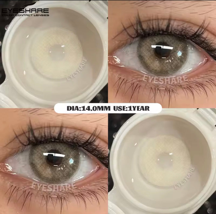 1Pair Color Contact Lenses For Eyes Beauty Contact Lenses