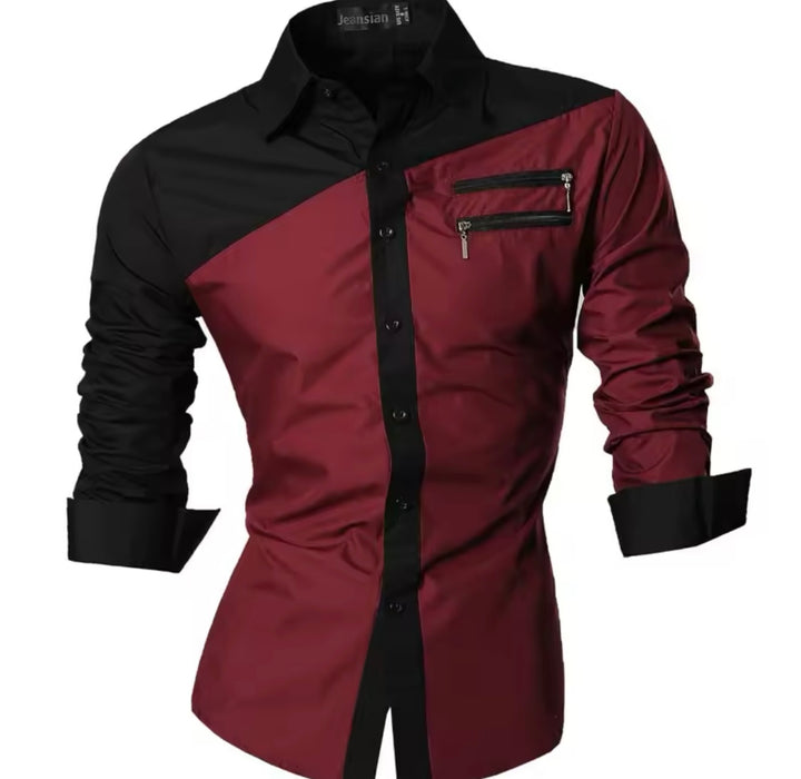 Formal Shirts For Men Red Dress Shirt